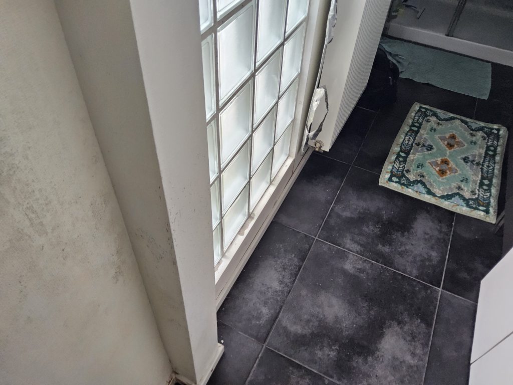 Vocht in badkamer