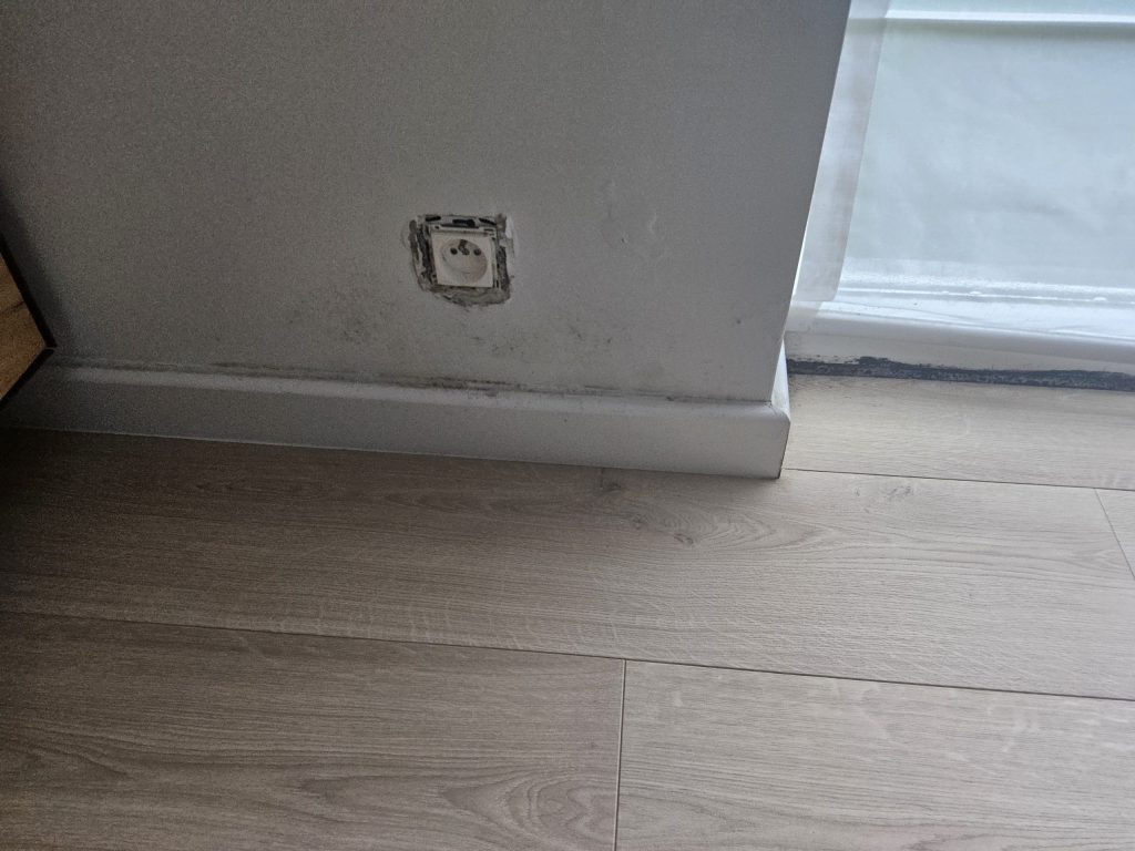 schimmel aan muren